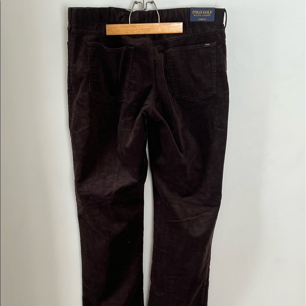 Polo Ralph Lauren Golf Brown Corduroy Pants 36 x 32